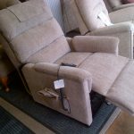 Lamborne riser recliner footrest raised
