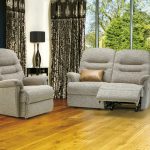 Fixed Chair, Petite Reclining 2-Seater Settee